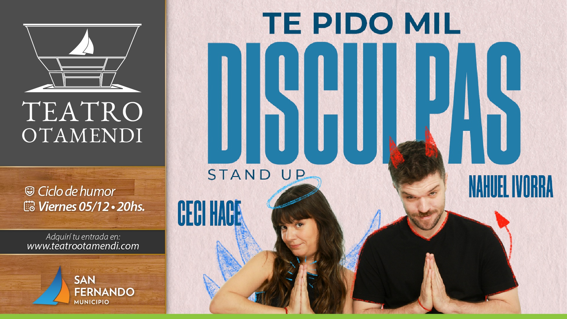 Te pido disculpas