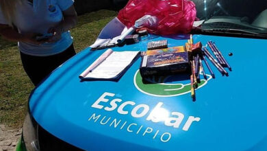 Escobar libre de pirotecnia sonora