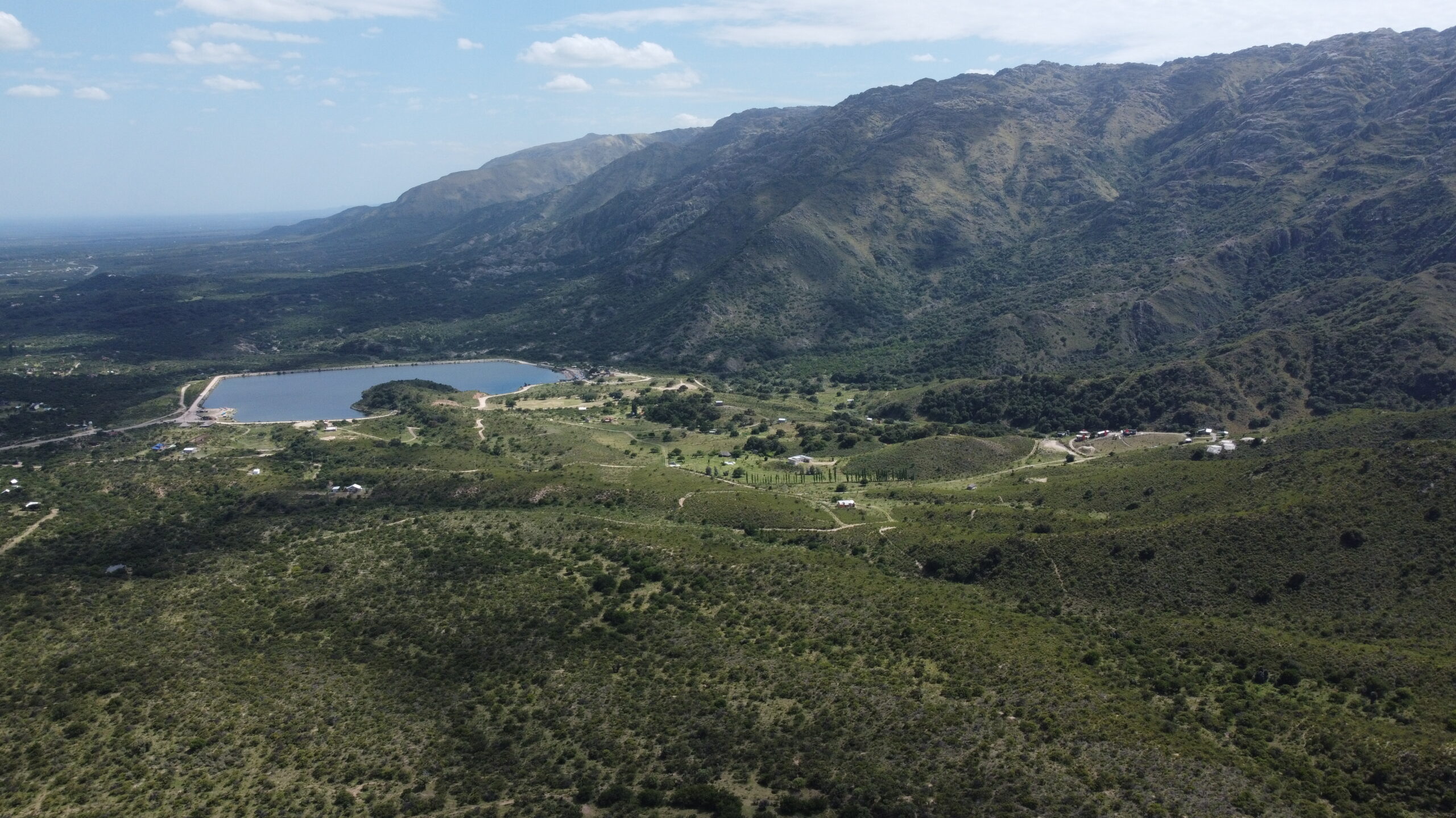 Barrio cerrado de Aguas Blancas, en la localidad de Villa Larca