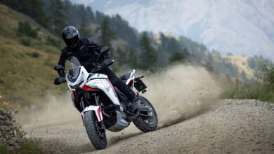 Moto Morini X-CAPE 1200 - en acción