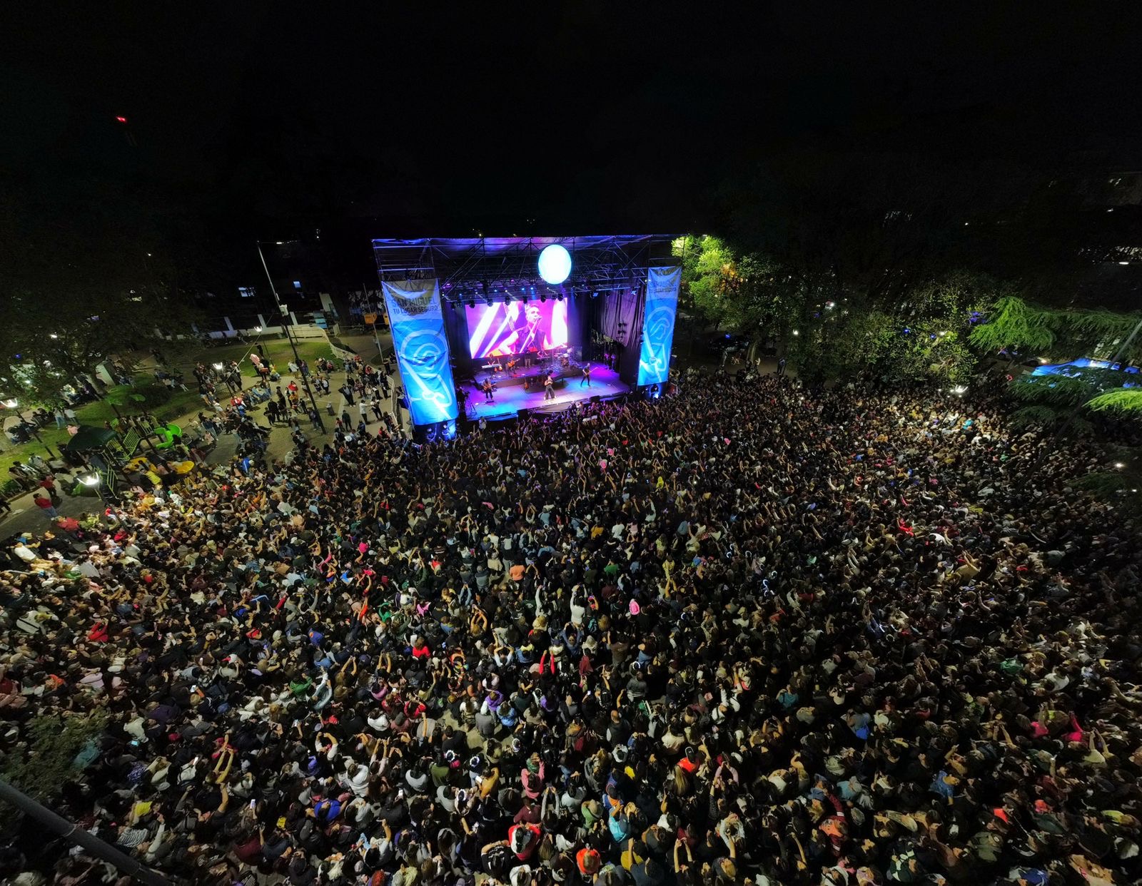Show de cierre de Fiestas Patronales