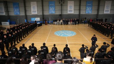 Acto de egresos de la Policía Municipal