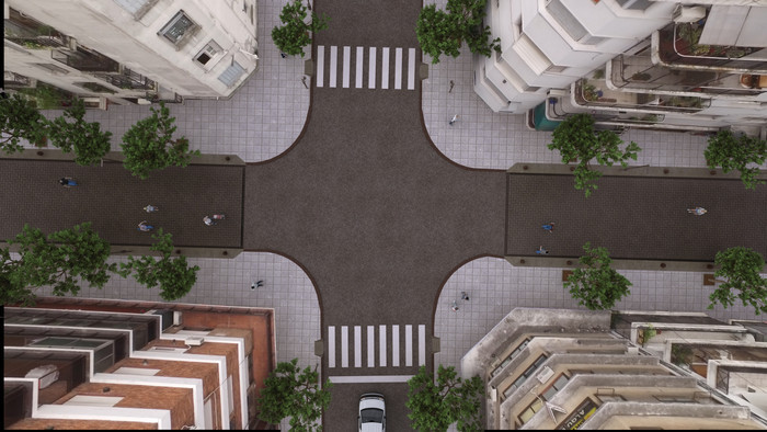 Plan Once Peatonal