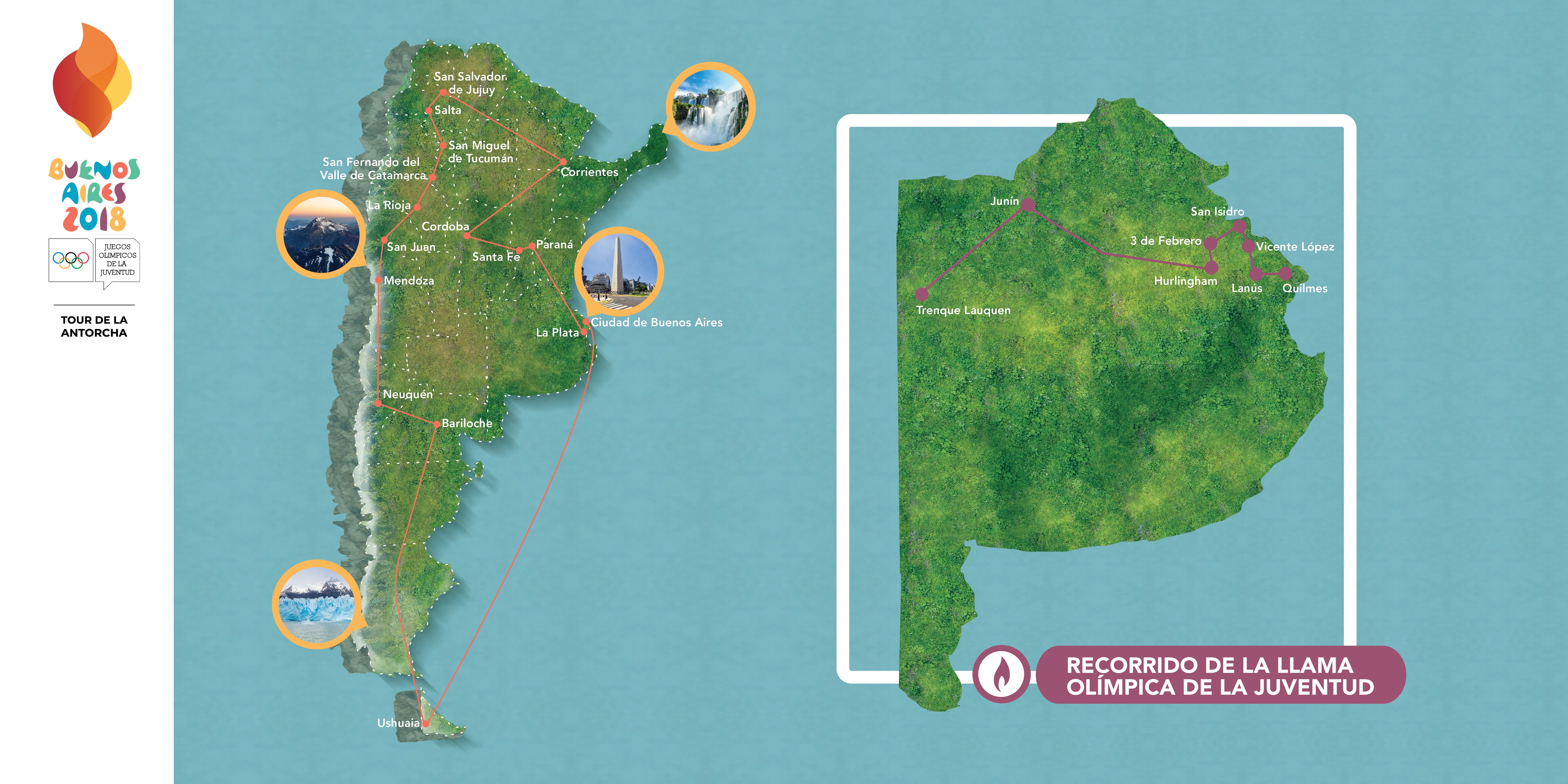 Recorrido Antorcha Olímpica