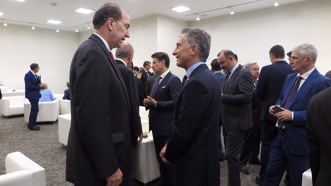 Macri con David Malpass