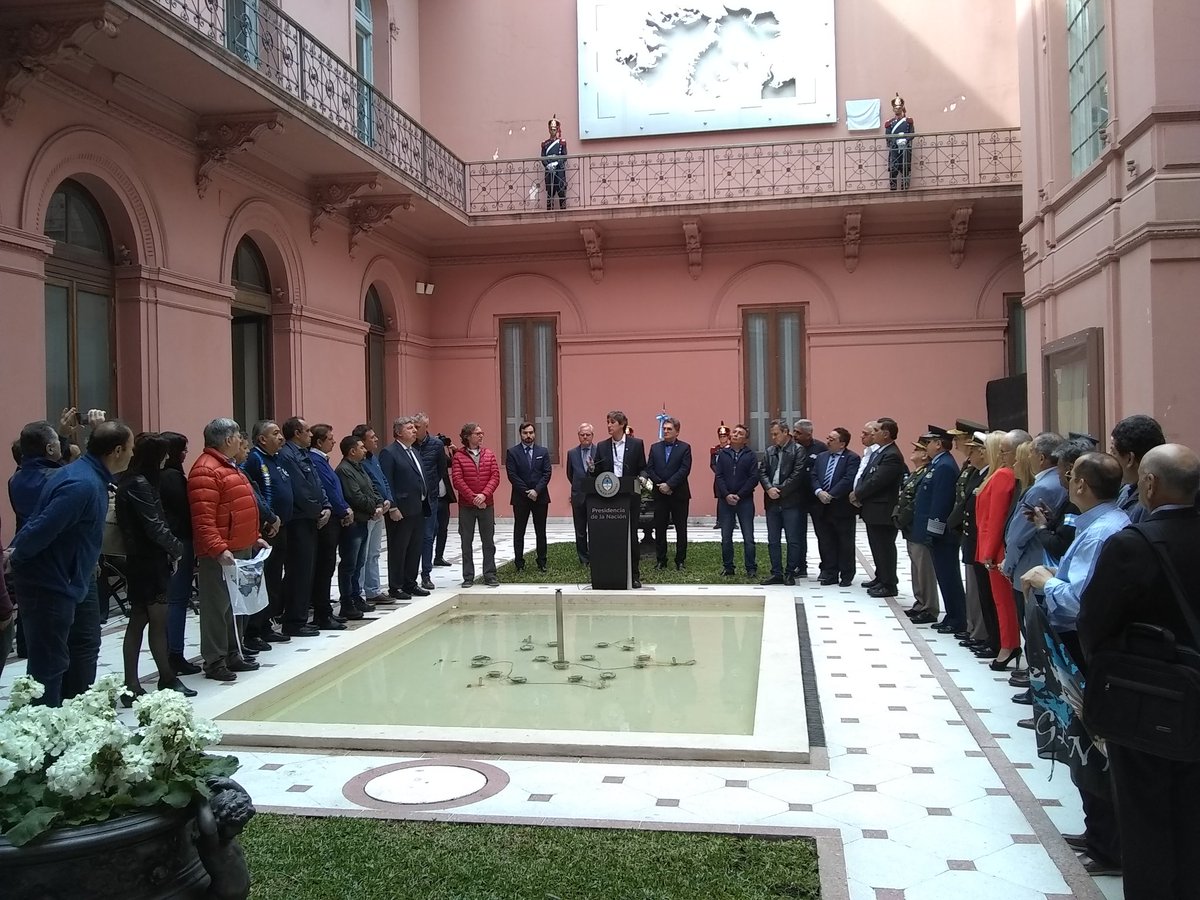 Homenaje a Ex Combatientes de Malvinas.