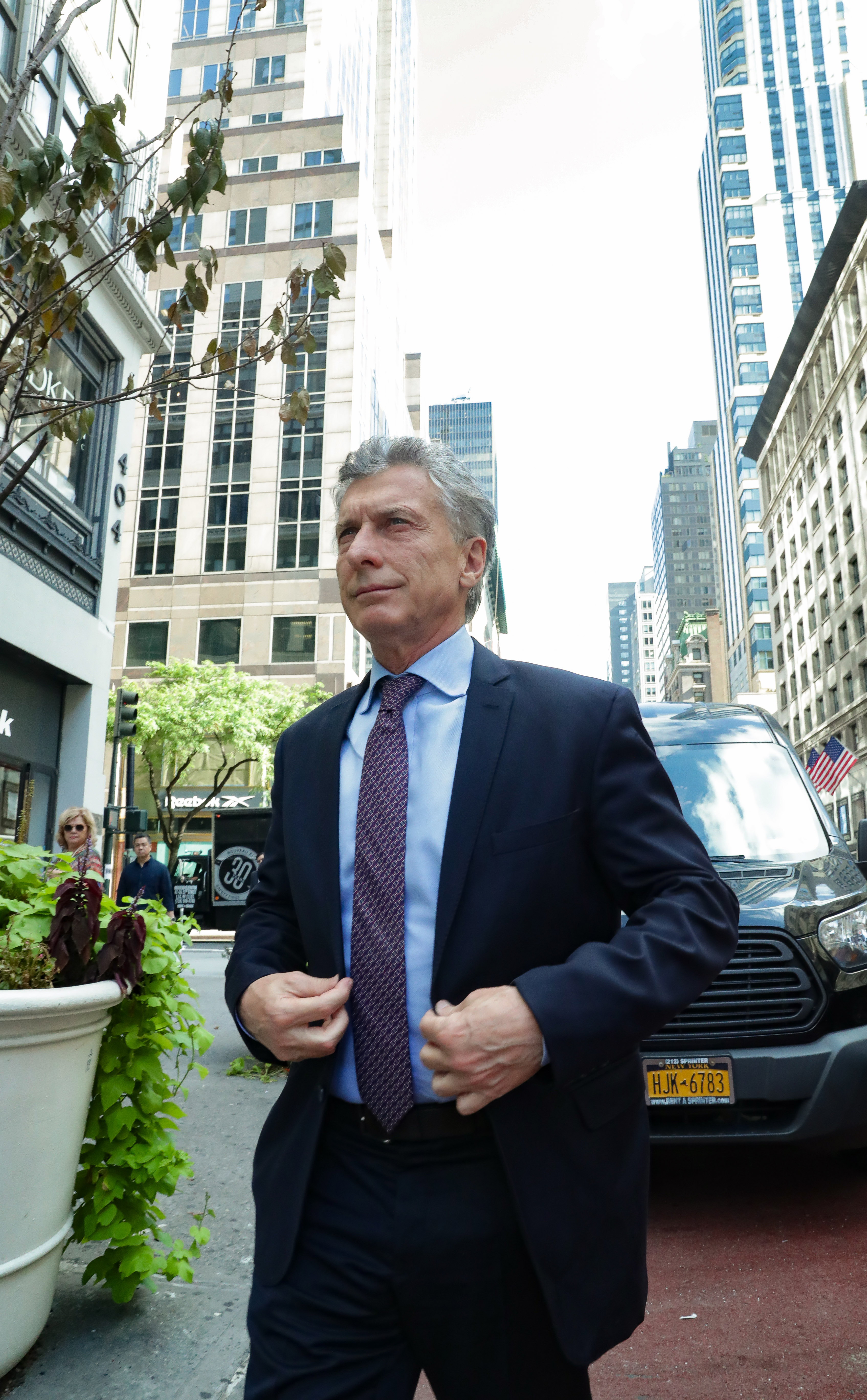 El Presidente Macri arribó a New York.