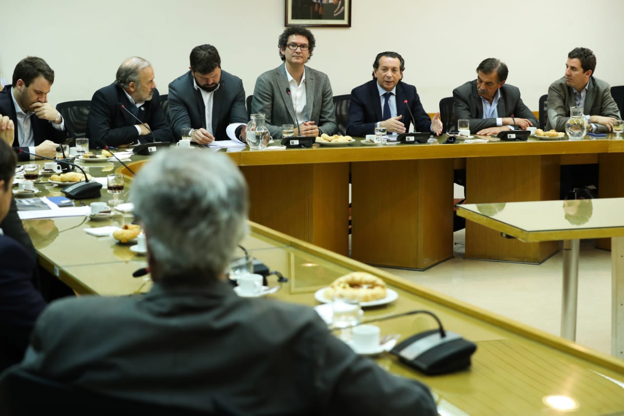 El ministro de Producción, Dante Sica, en el Congreso de la Nación.