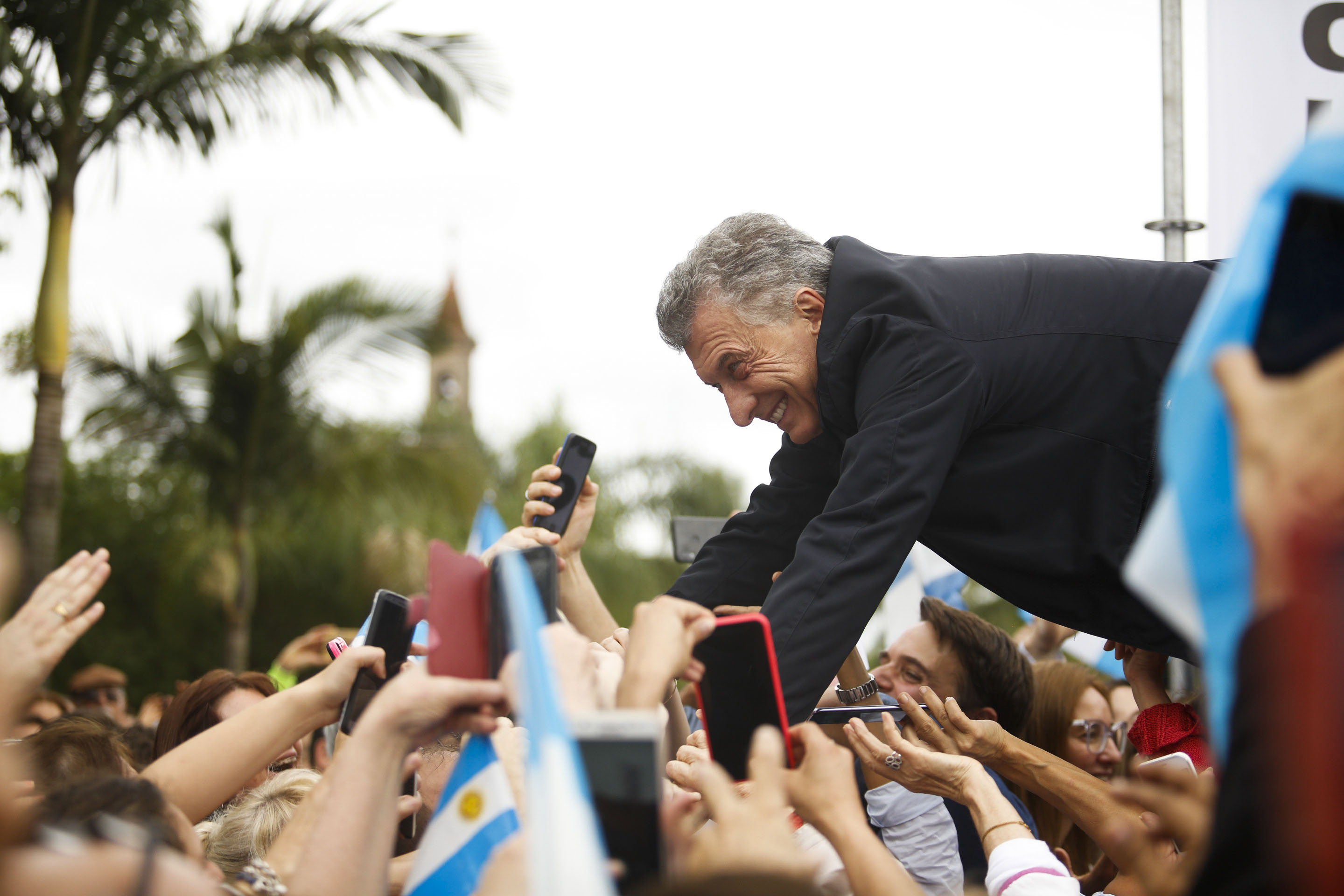 El Presidente Macri en la Ciudad de Reconquista, provincia de Santa Fe.