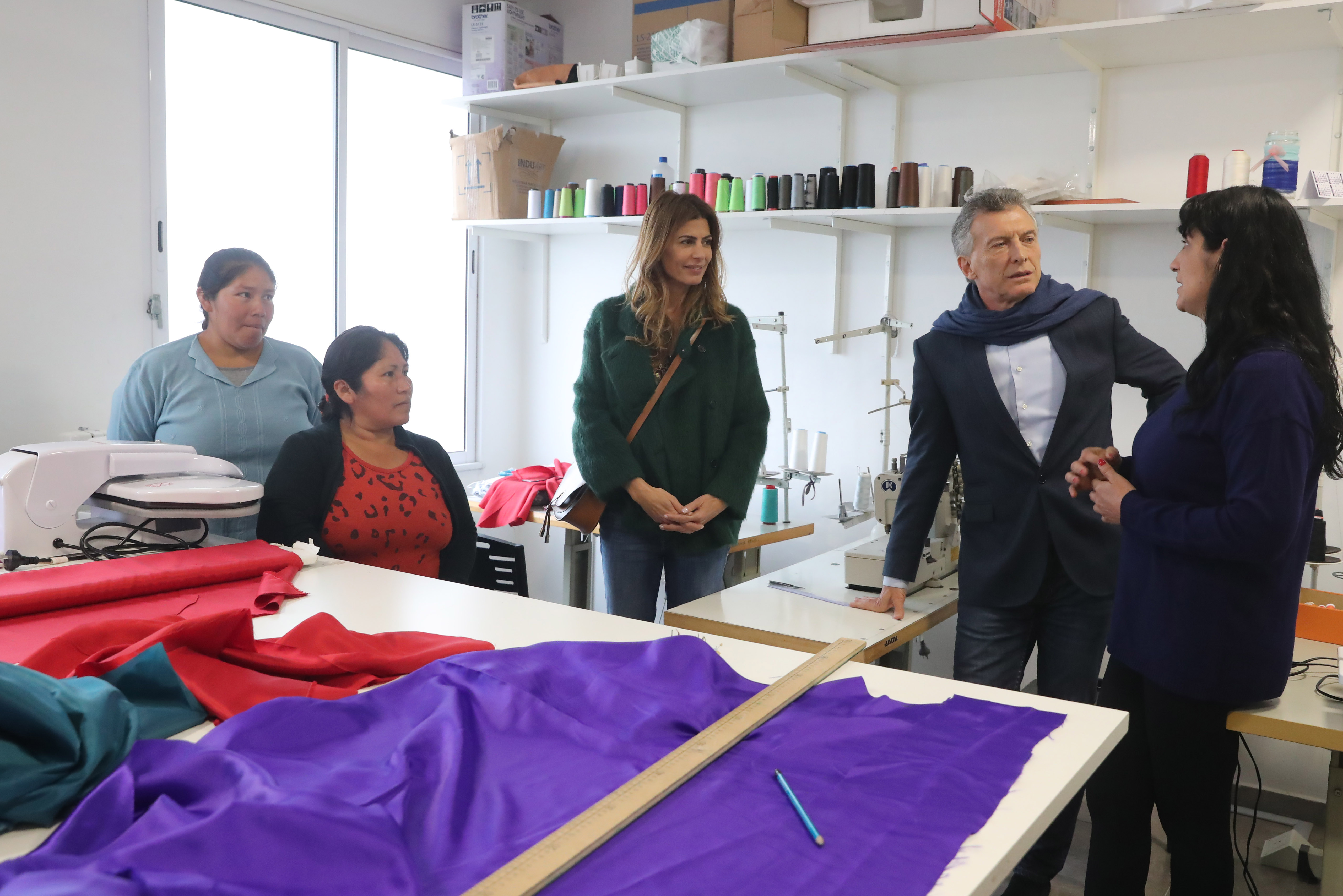 El Presidente Mauricio Macri visitó en Santa Fe un Núcleo de Innovación y Desarrollo de Oportunidades.