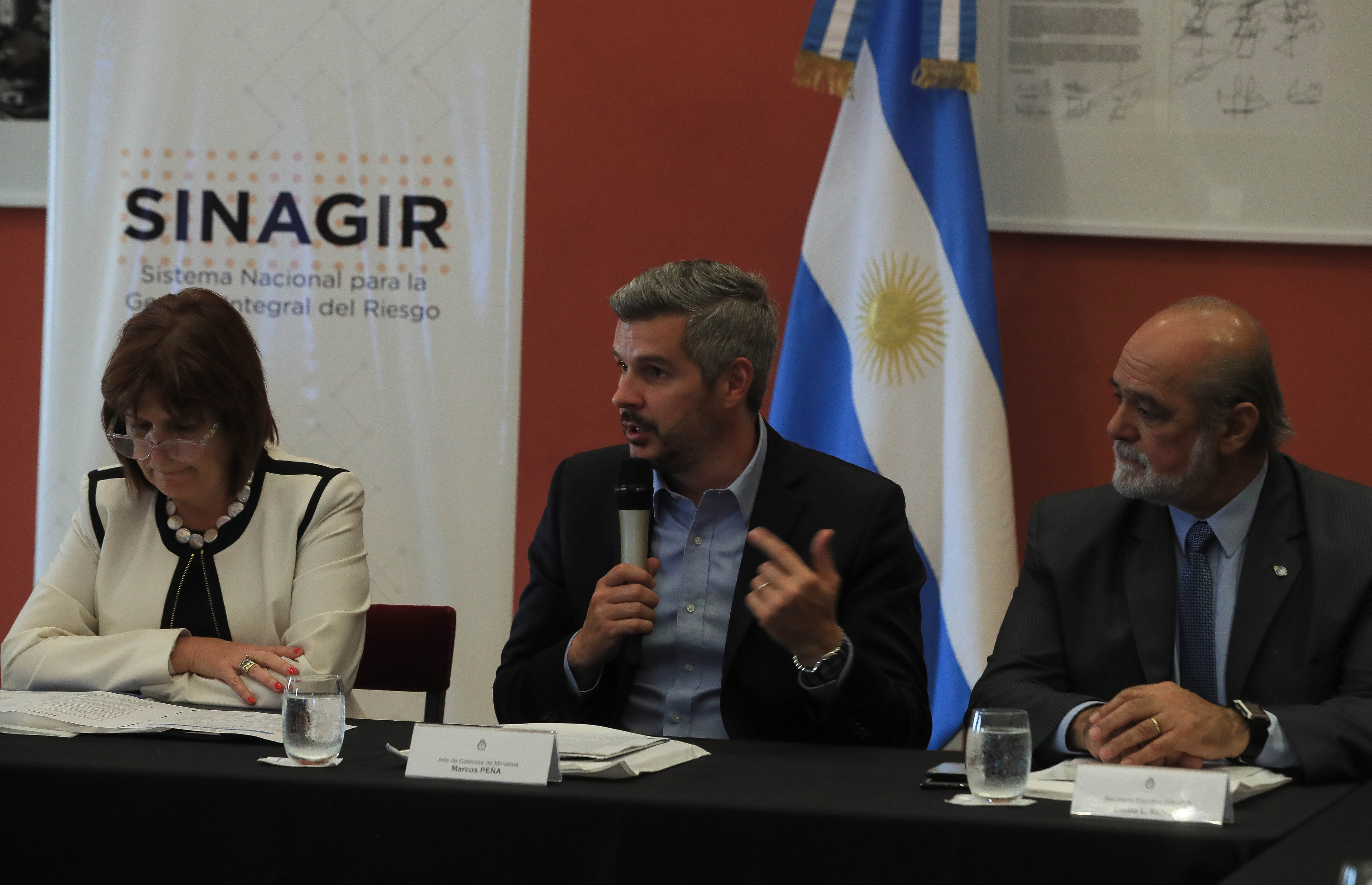 Peña hizo un balance de la tarea realizada por el SINAGIR.