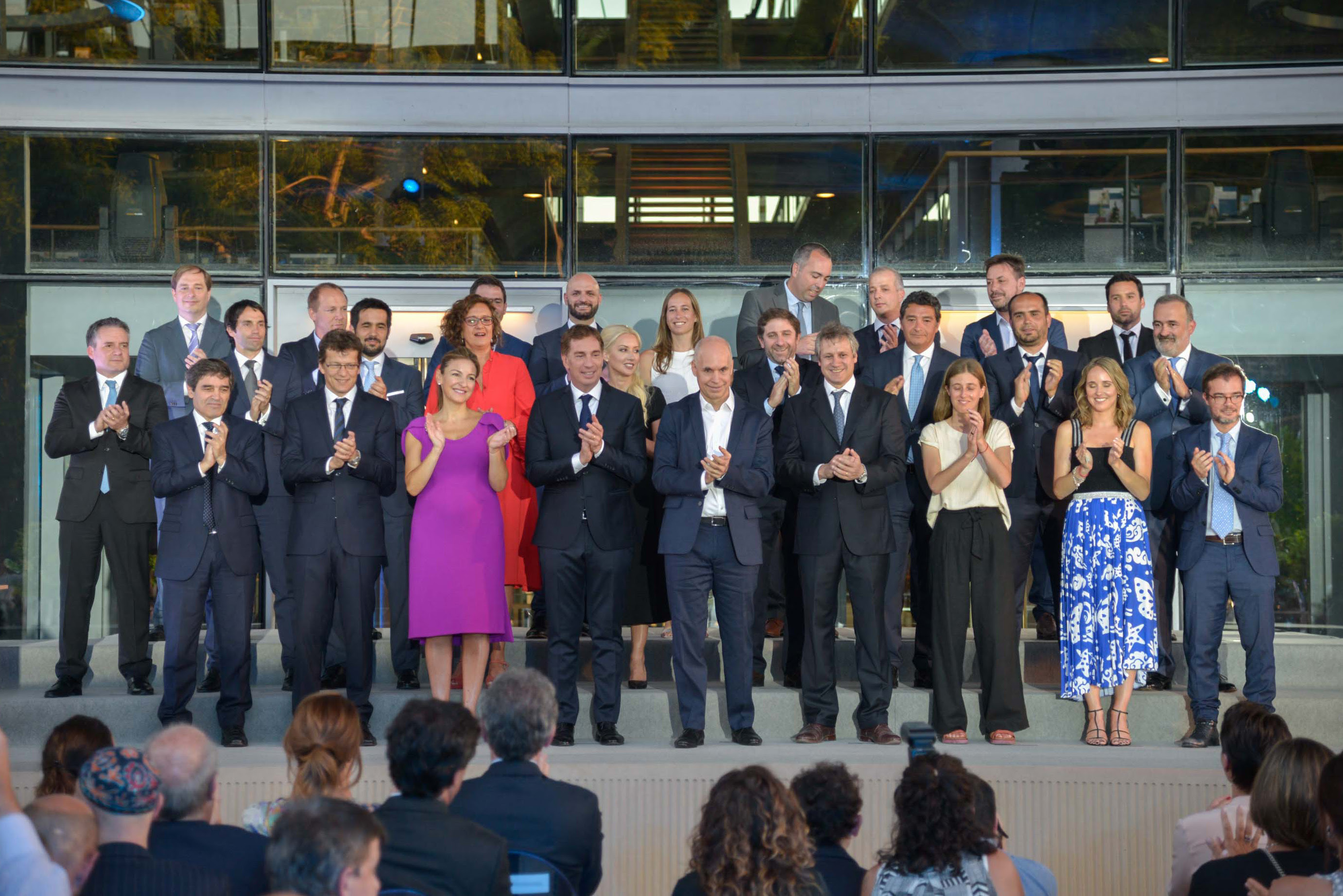 Rodríguez Larreta y Santilli tomaron juramento al nuevo Gabinete.