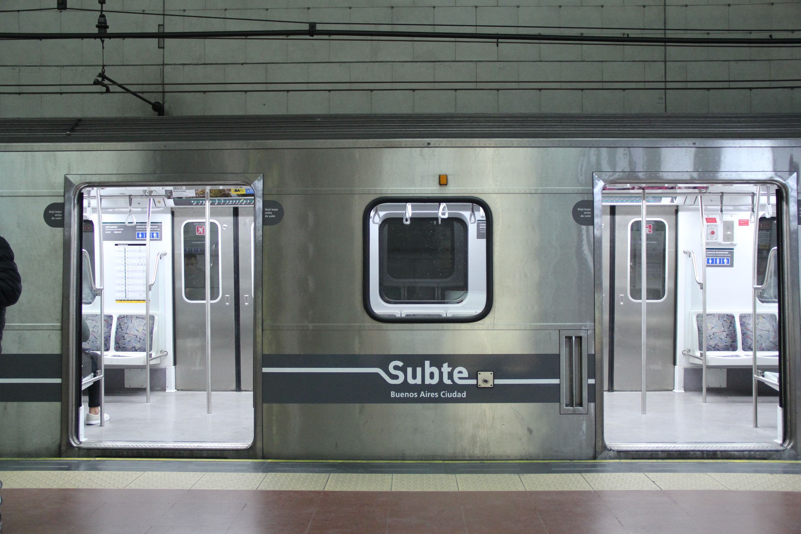 Línea D de Subte.