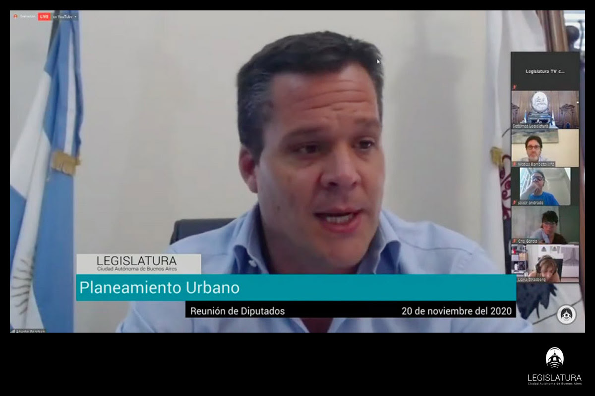 Vicepresidente primero de la Legislatura, Agustín Forchieri