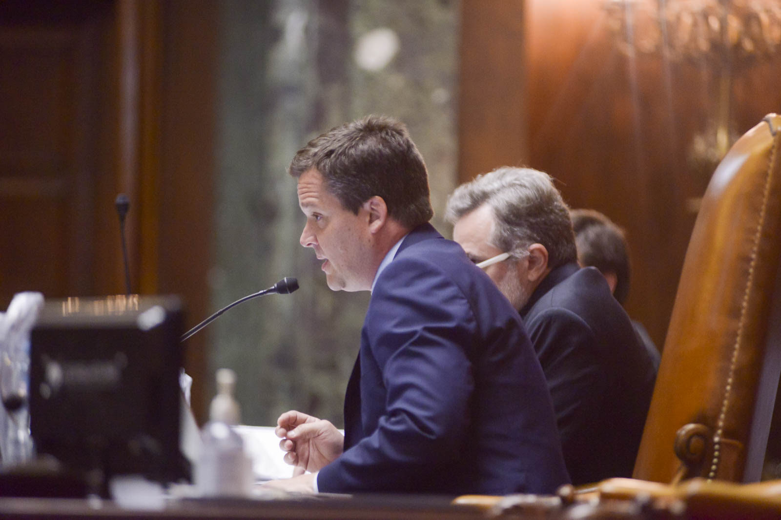 Vicepresidente 1°de la Legislatura Porteña, Agustin Forchieri.