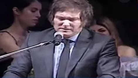 Diputado Nacional electo, Javier Milei.