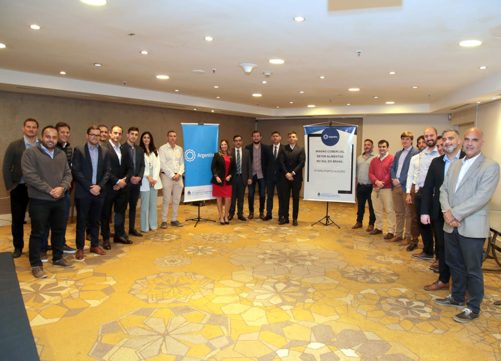 Argentina hoy: 23 empresas argentinas participaron de una Misión Comercial presencial al sur de Brasil.