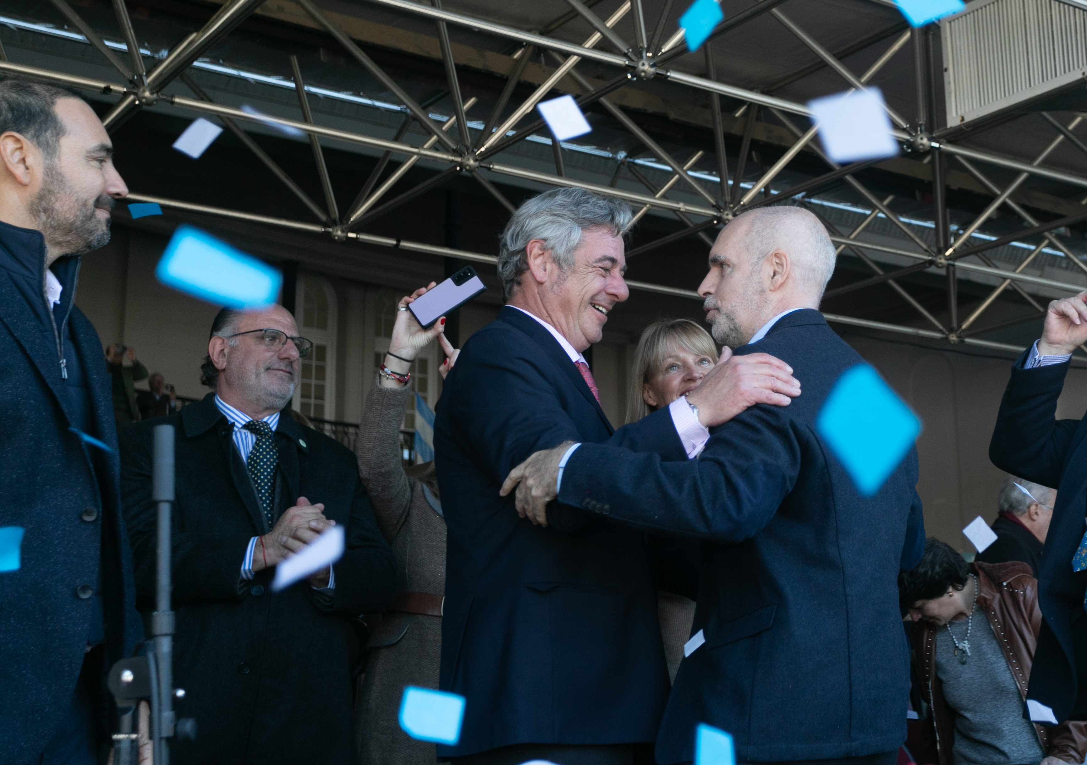 Horacio Rodríguez Larreta asistió al acto inaugural de la Exposición Rural 2022.