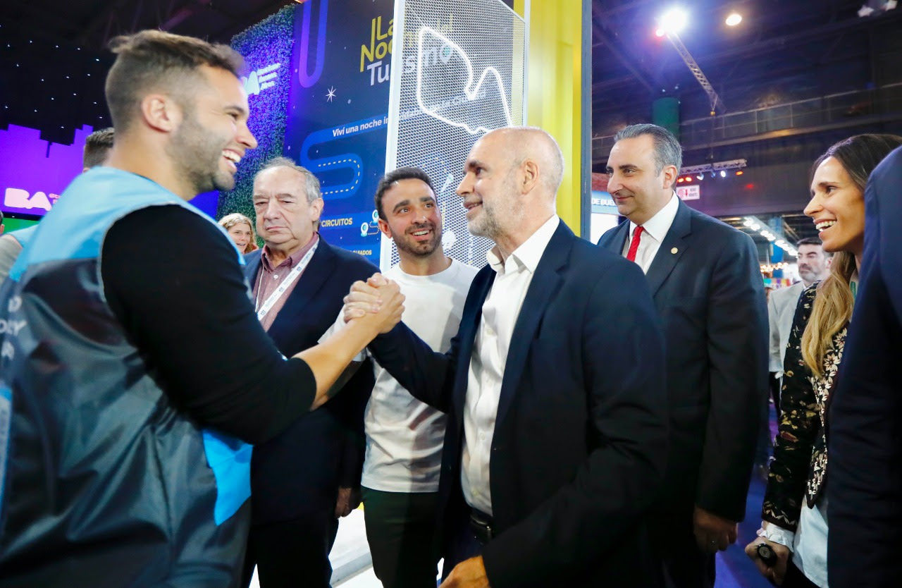 Horacio Rodríguez Larreta visitó la 26° edición de la Feria Internacional de Turismo de América Latina (FIT).