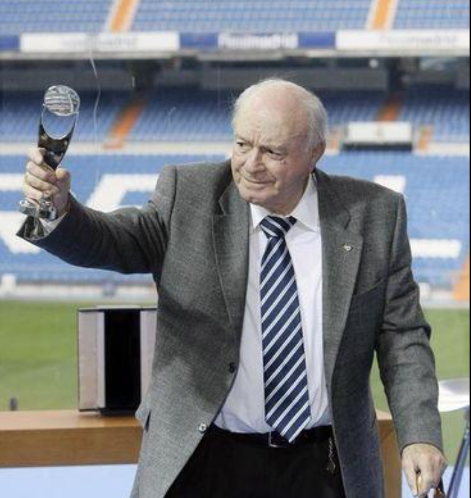 El gran jugador de fútbol, Alfredo Di Stéfano.