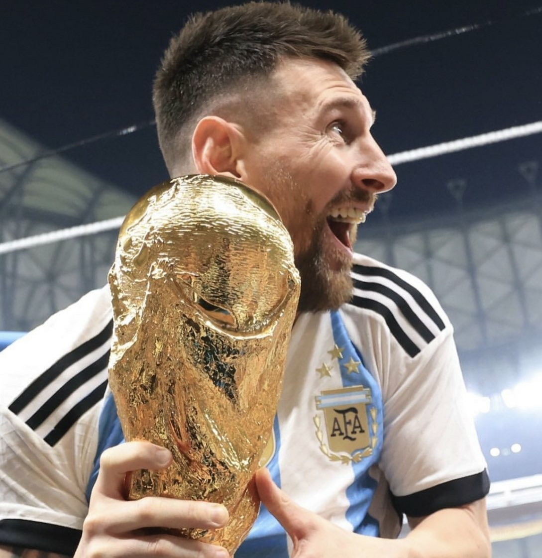 Lionel Messi trajo la Copa del Mundo a la Argentina