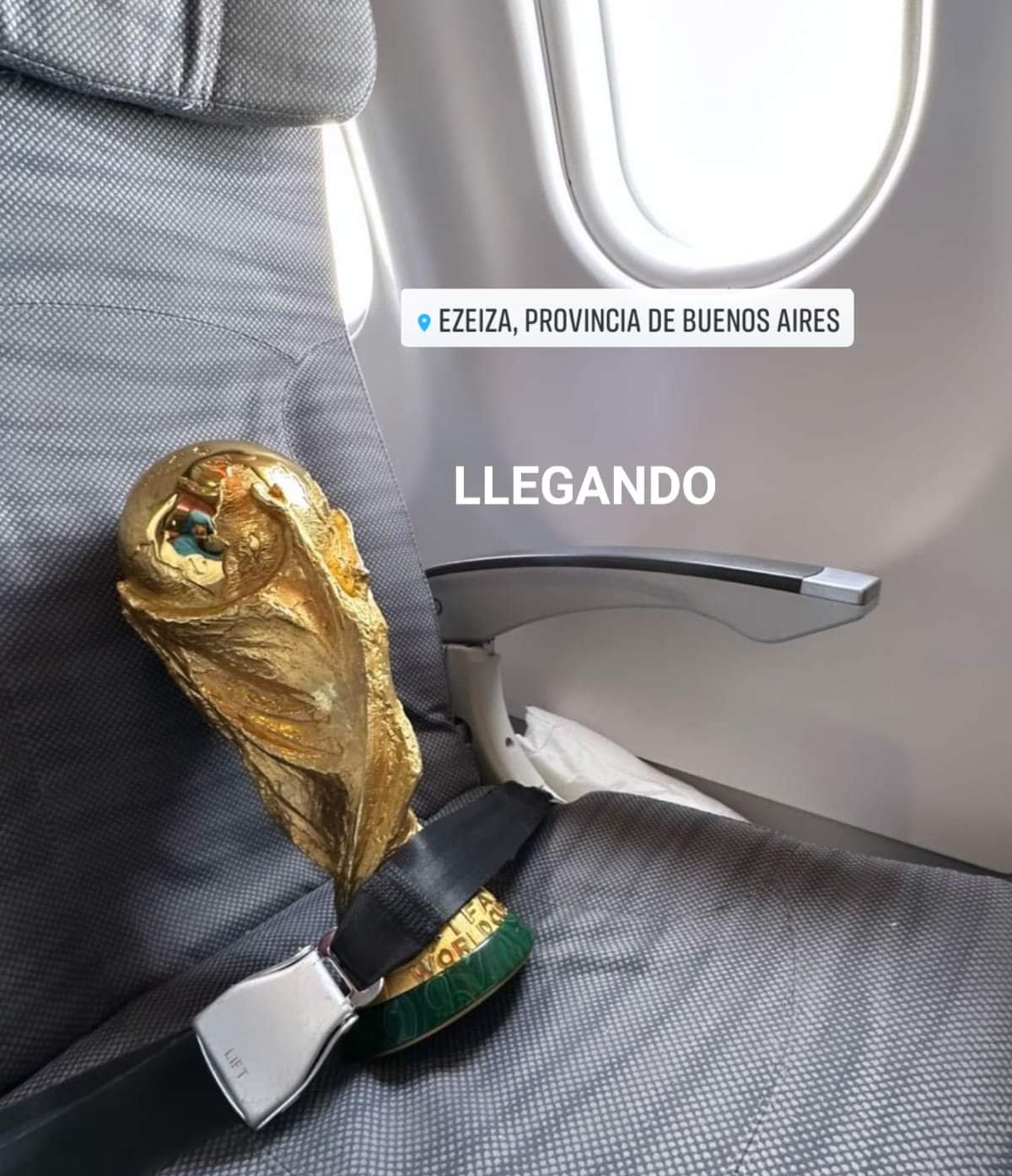 Lionel Messi trajo la Copa del Mundo a la Argentina