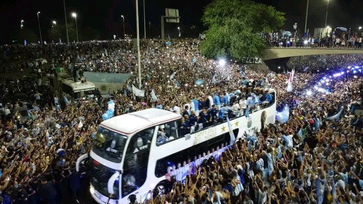 Lionel Messi trajo la Copa del Mundo a la Argentina