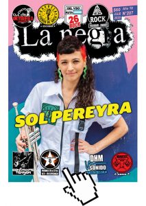 Tapa de la revista La Negra de Julio 2020