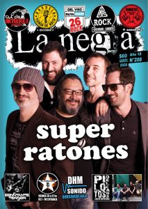 Tapa de la revista La Negra de Agosto 2020