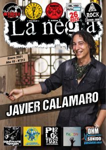 Tapa de la revista La Negra de Enero 2021