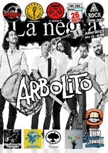 Tapa de la revista La Negra de Abril 2021
