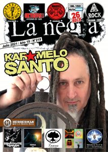 Tapa de la revista La Negra de Julio 2021