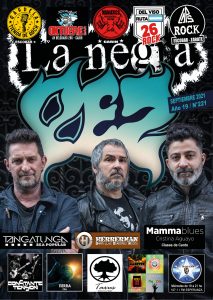 Tapa de la revista La Negra de Septiembre 2021