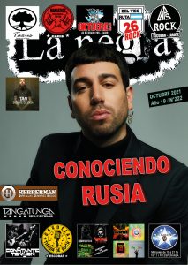 Tapa de la revista La Negra de Octubre 2021