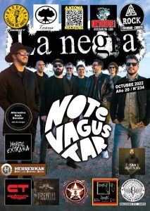 Tapa de la revista La Negra de Octubre 2022