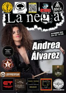 Tapa de la revista La Negra de Diciembre 2022