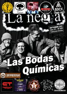 Tapa de la revista La Negra de Septiembre 2023