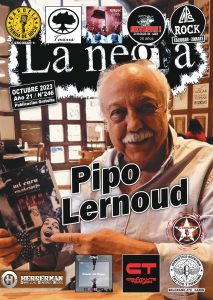Tapa de la revista La Negra de Octubre 2023