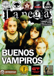 Tapa de la revista La Negra de Febrero 2024