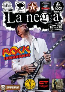 Tapa de la revista La Negra de Mayo 2024 · Rock en Baradero