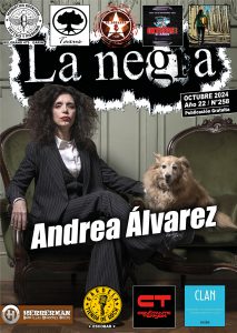 Tapa de la revista La Negra de Octubre 2024