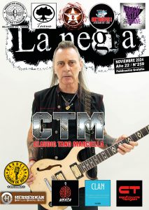 Tapa de la revista La Negra de Noviembre 2024