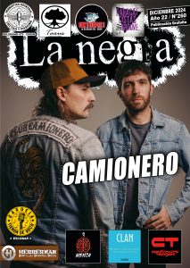 Tapa de la revista La Negra de Diciembre 2024