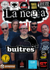 Tapa de la revista La Negra de Julio 2025