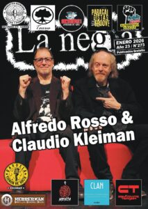 Tapa de la revista La Negra de Enero 2026
