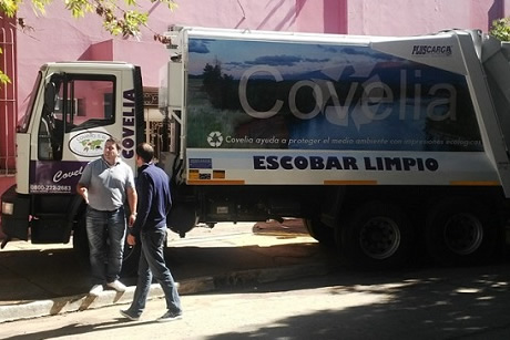 Tres nuevos camiones de Covelia para Escobar