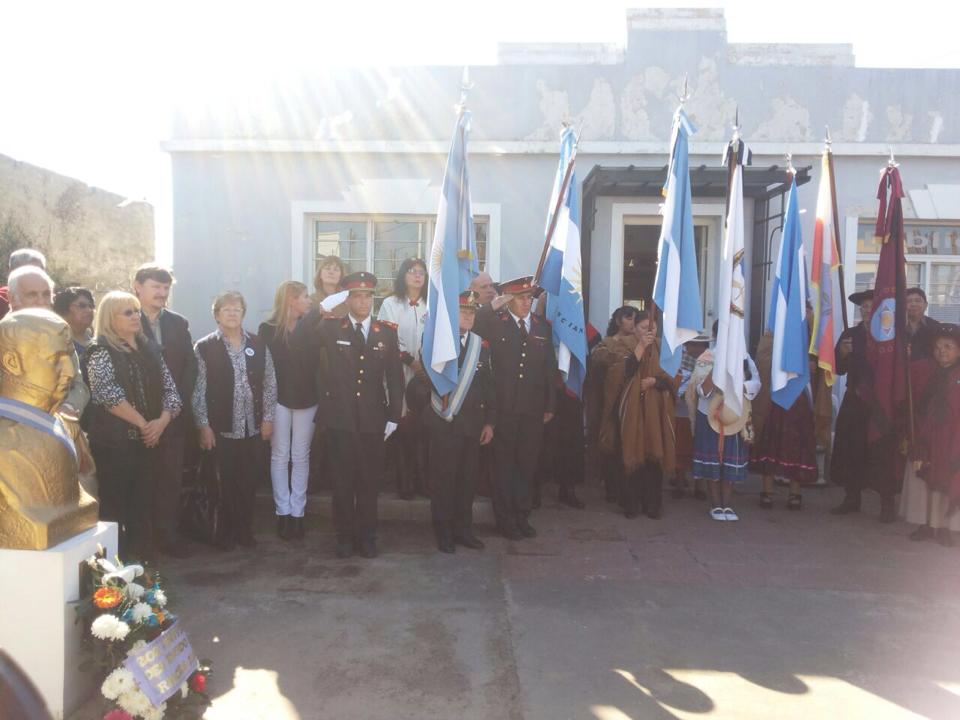 Gabriela Garrone acudió al festejo jujeño en Garín