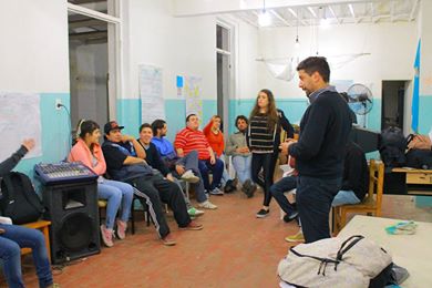 La Cámpora Escobar, en reunión tras reunión