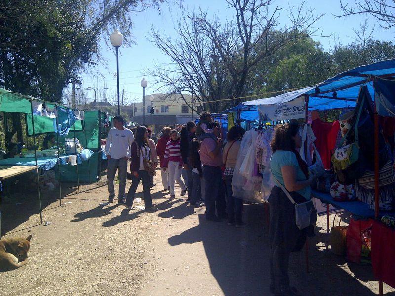 Una multitud visitó la feria de Maquinista Savio