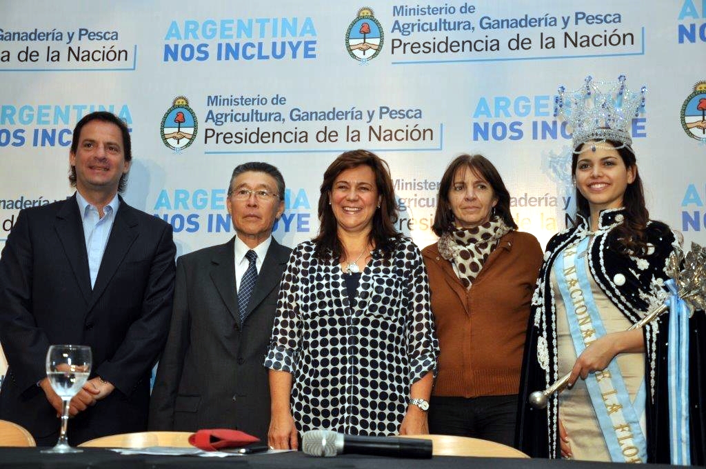 Presentación oficial de la Fiesta Nacional de la Flor